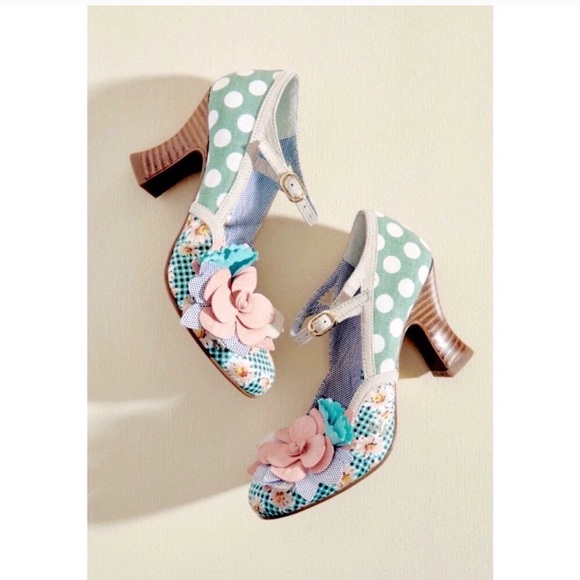 Modcloth Shoes - ModCloth Ruby Shoo Mix & Marvel Mary Jane Pumps